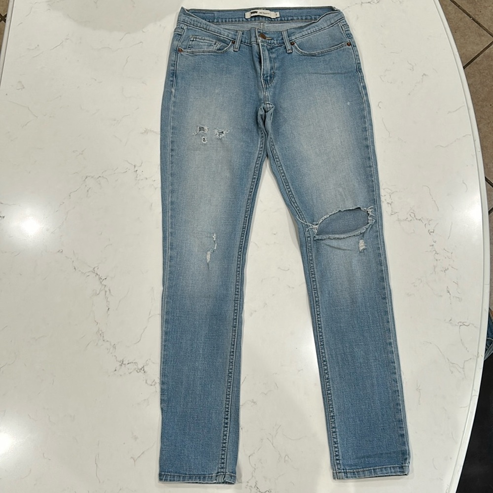 524 Skinny Faded Wash Levi’s Jeans